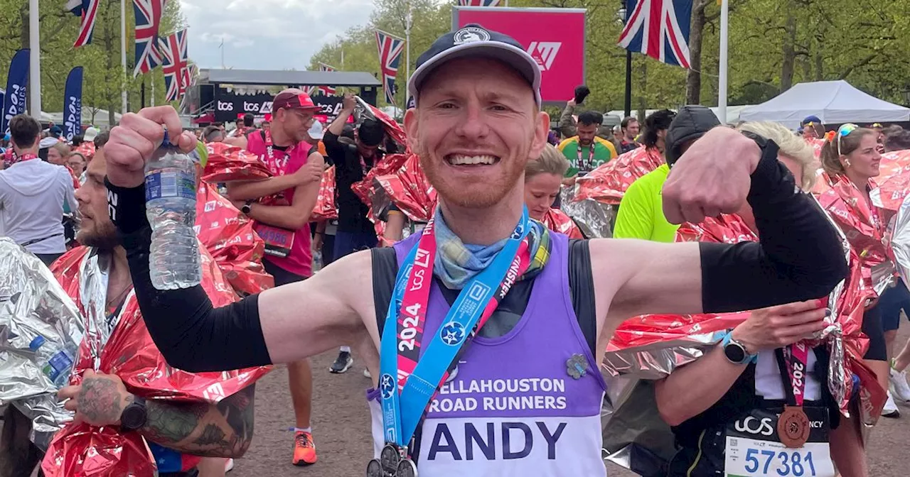 Inspirational Scot with cerebral palsy completes London Marathon