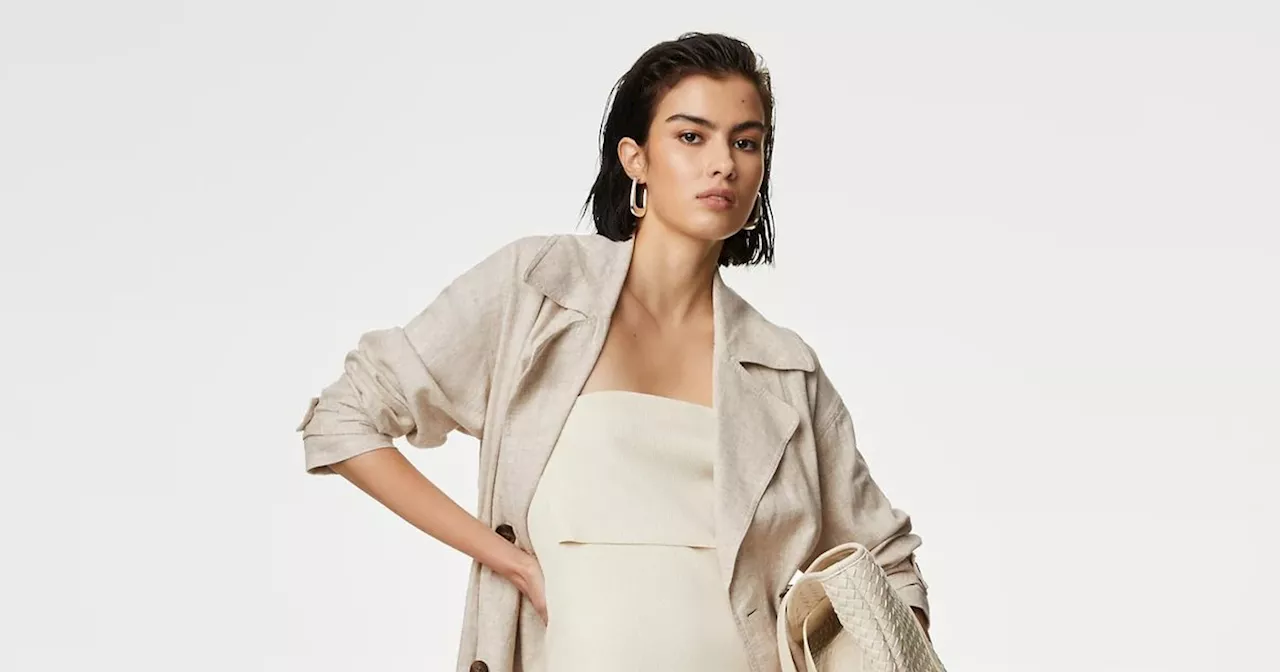 M&S shoppers praise £79 'lightweight' trench coat made from 'lovely linen'