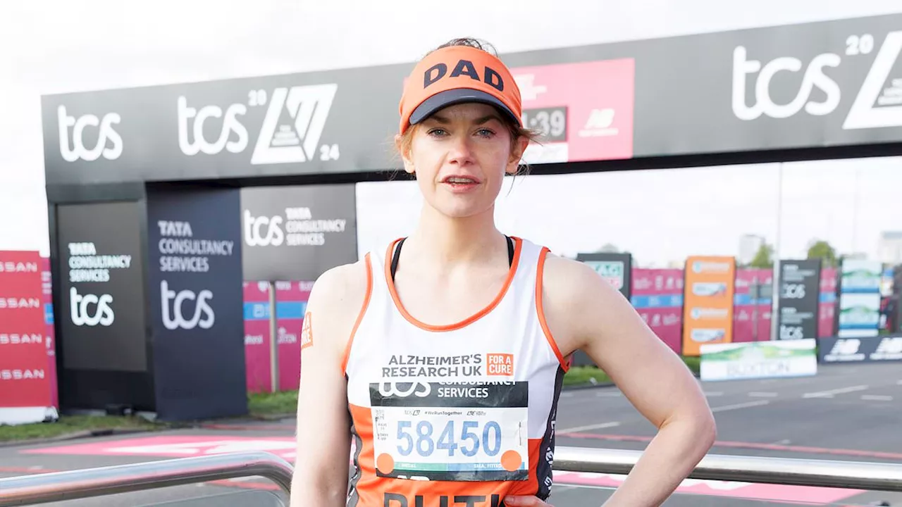 Ruth Wilson runs the 2024 London Marathon for her father Nigel - 43 years after he completed the...