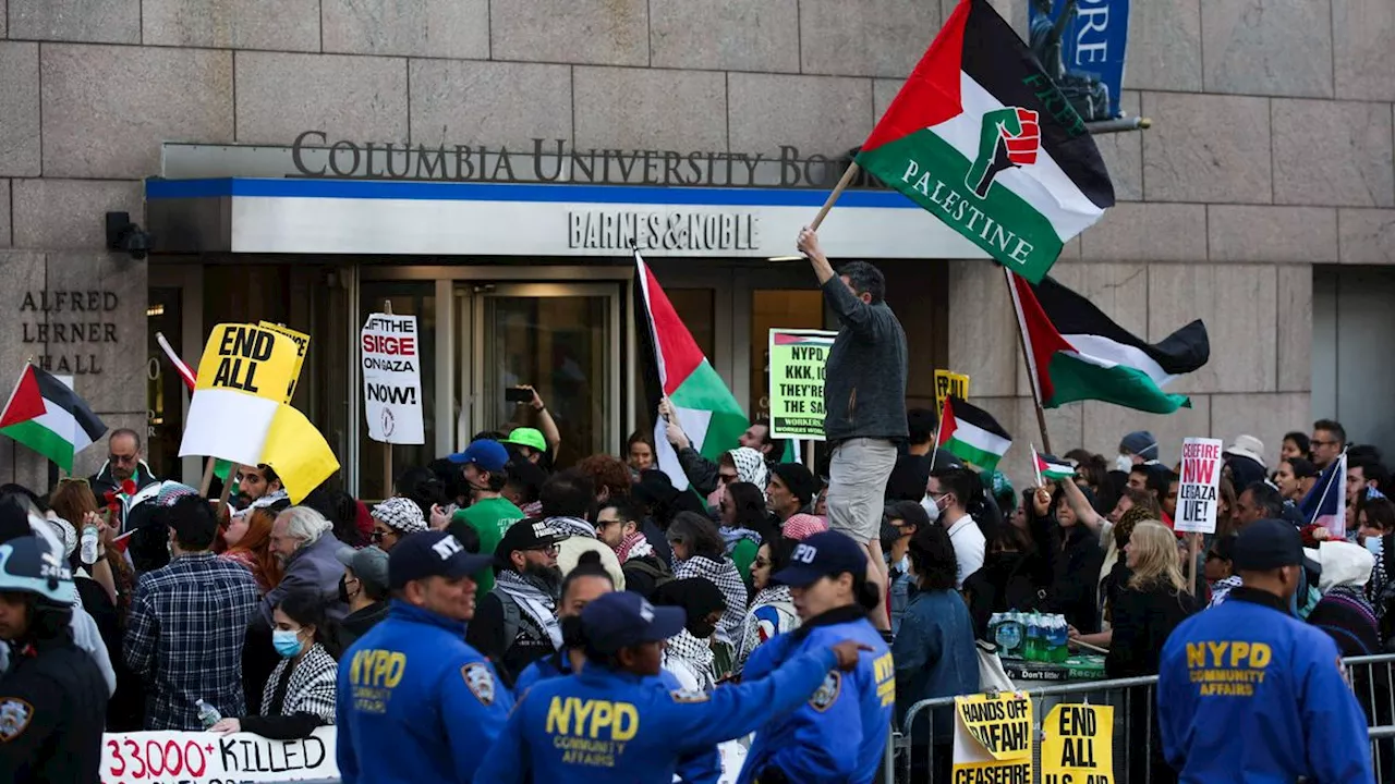 Antiisraelische Demonstrationen an der Columbia University: Rabbi fordert jüdische Studierende auf, zu Hause zu bleiben