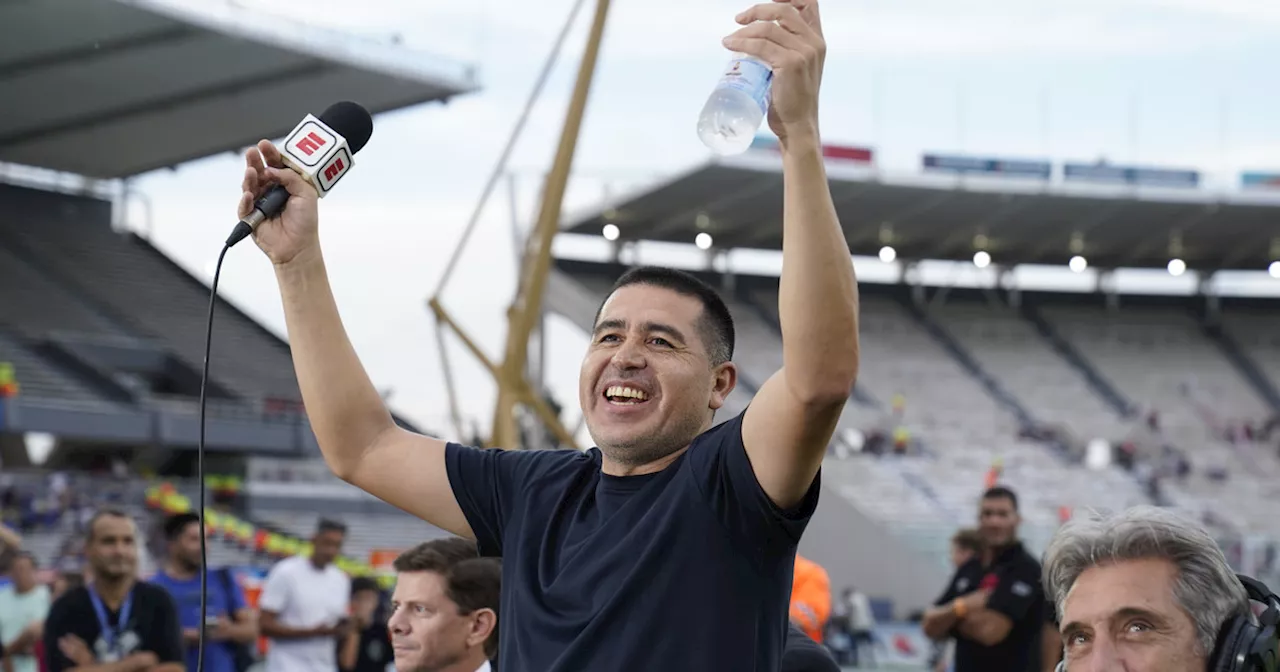 Riquelme: 'Estamos felices de eliminar tres veces a River'