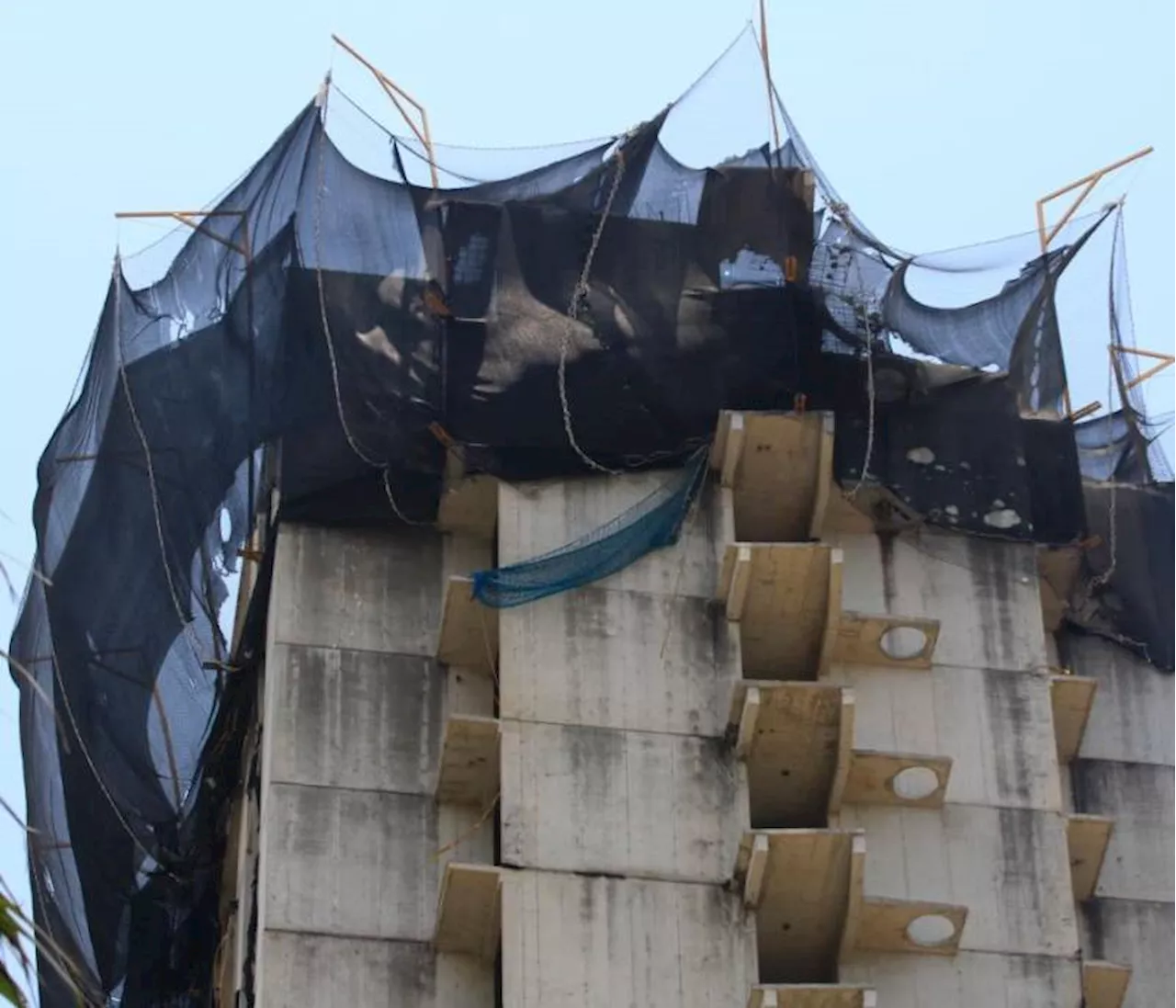 Constructora de Aquarela denuncia presuntos riesgos en demolición