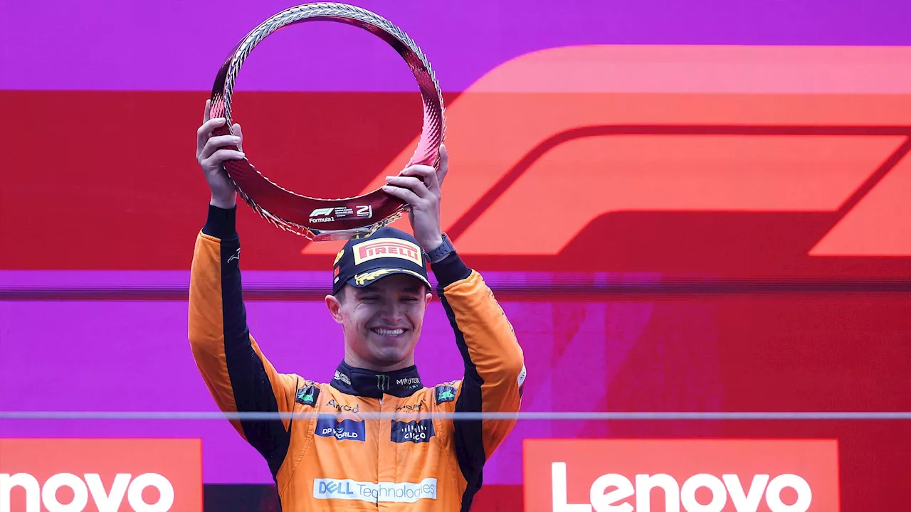 Devant les Ferrari et Pérez (Red Bull) : Comment Lando Norris (McLaren) a joué le trouble-fête