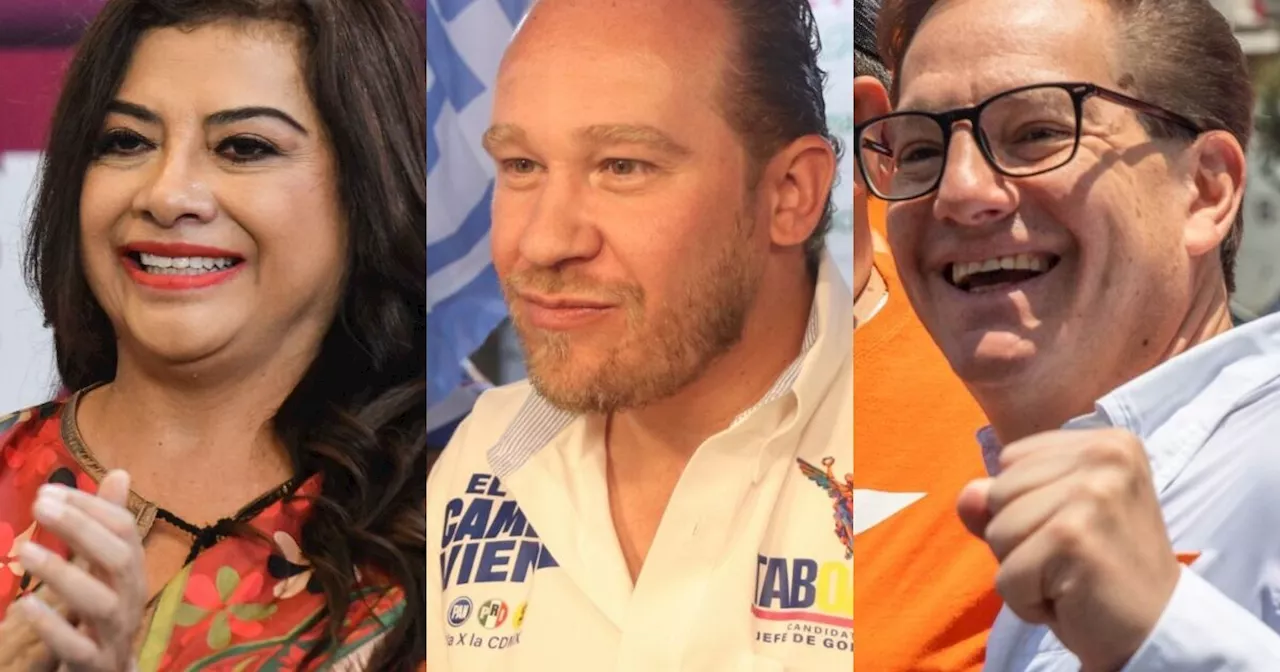 Brugada, Taboada y Chertorivski calientan motores rumbo al segundo debate