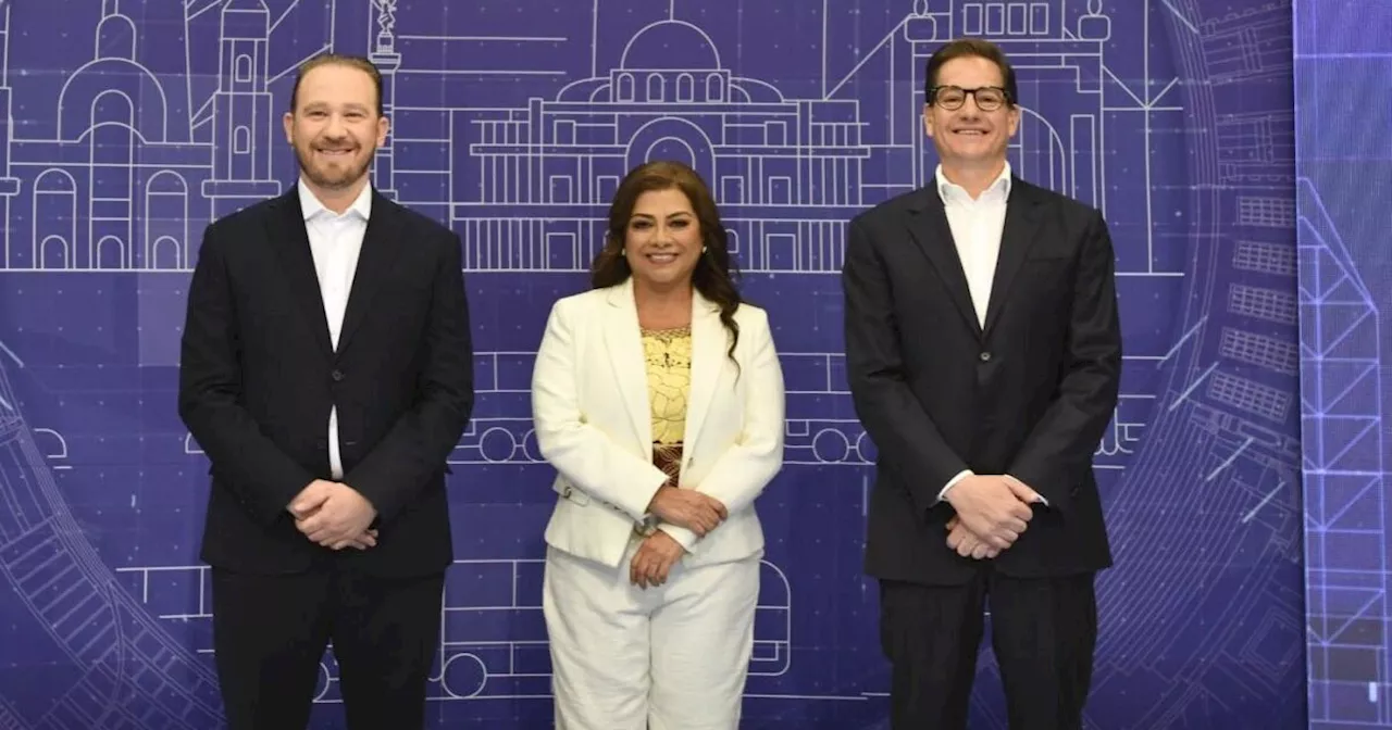 Segundo debate CDMX 2024 en vivo: sigue a Clara Brugada, Salomón Chertorivski y Taboada