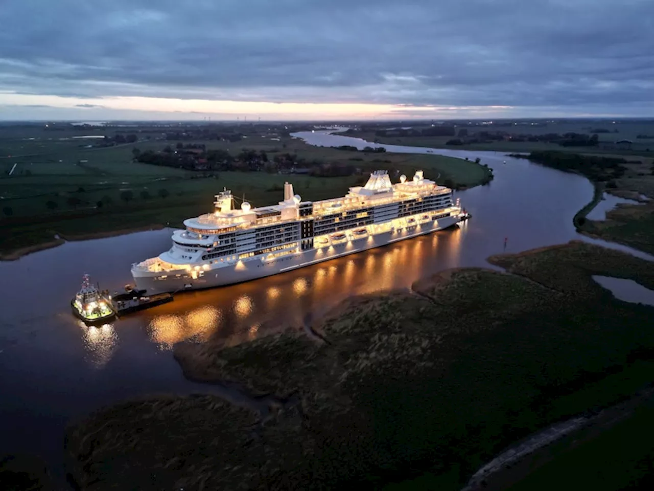 Kreuzfahrtriese «Silver Ray» auf erster Fahrt