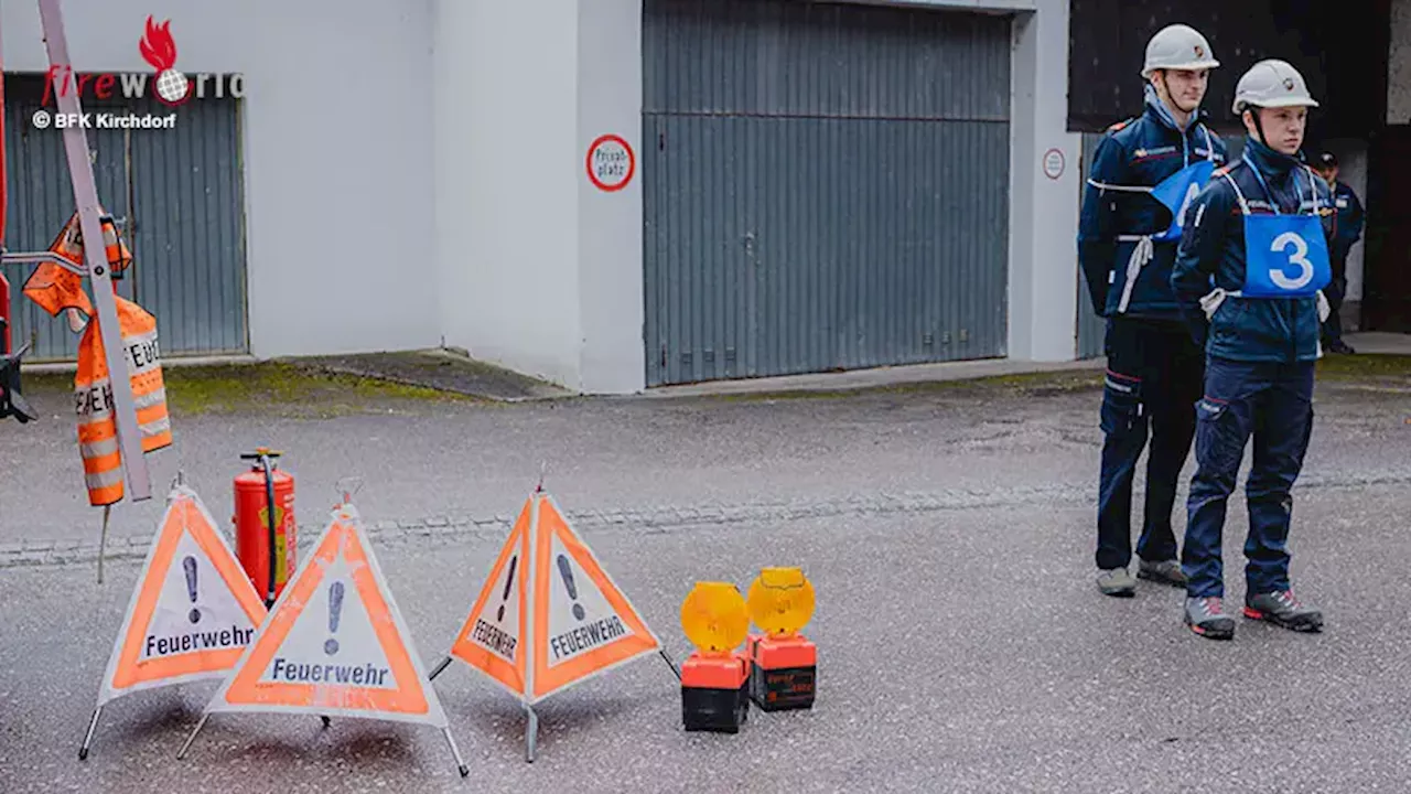 Oö: Goldenes Leistungsabzeichen für 15 Feuerwehrjugendmitglieder des Bezirkes Kirchdorf