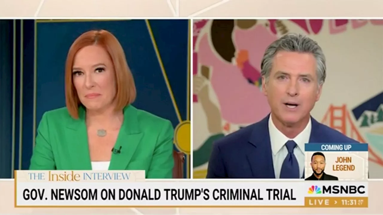 Gov. Gavin Newsom worries about 'overindulgence' and 'obsession' with Trump hush money trial: 'Less is more'