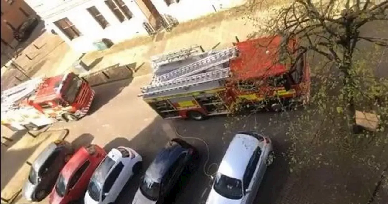 Terrified Glasgow schoolgirl 'trapped' as fire erupts in Partick flat block