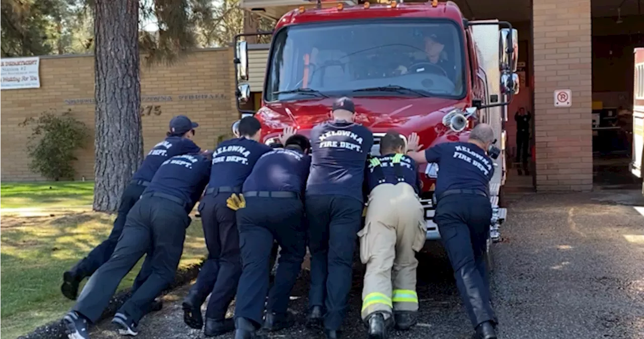 New firetruck for Station 7 in Kelowna