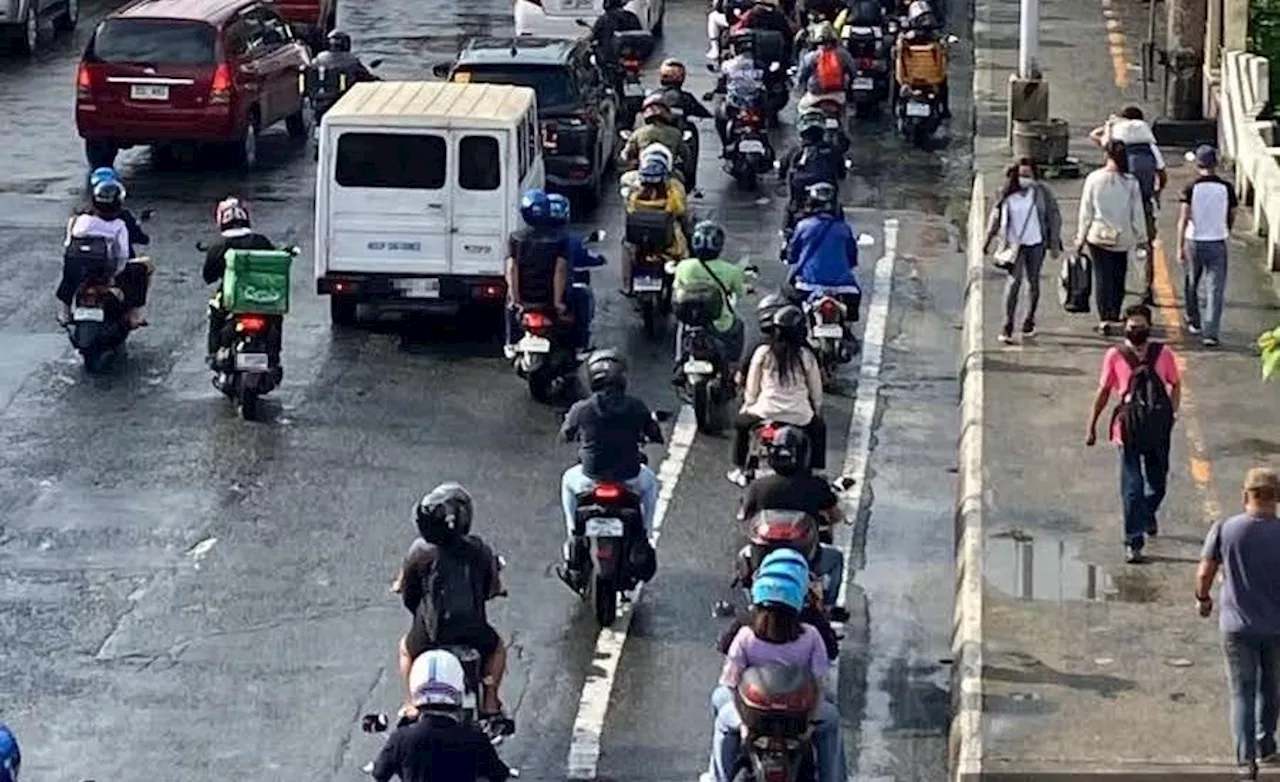 DOTr studying addition of motorcycle lane on EDSA