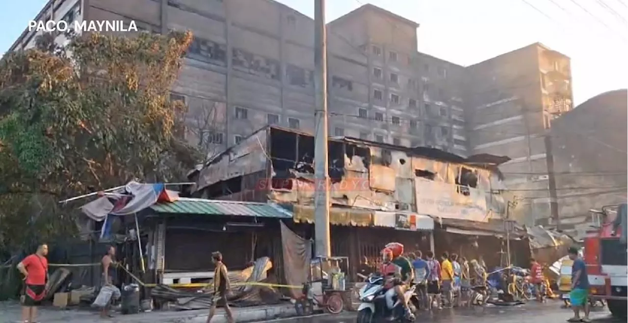 One hurt in fire in Paco, Manila; Paco Catholic School affected