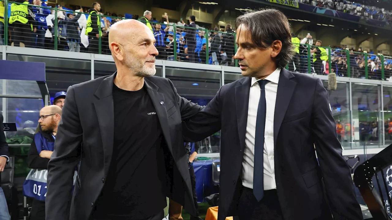 Pioli contro Inzaghi, umori diversi: differenza sostanziale alla vigilia del Derby Milan-Inter