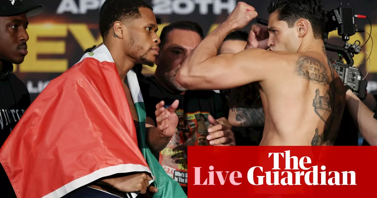 Devin Haney v Ryan Garcia: WBC super lightweight championship