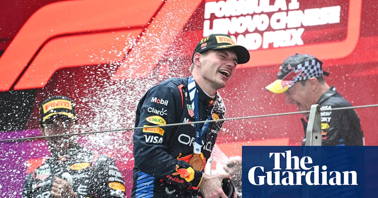 Max Verstappen charges to F1 Chinese GP victory with Lando Norris second