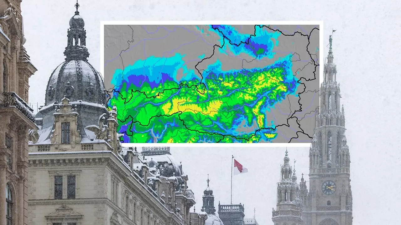 Schnee bis Wien! 'Winter holt zum letzten Schlag aus'