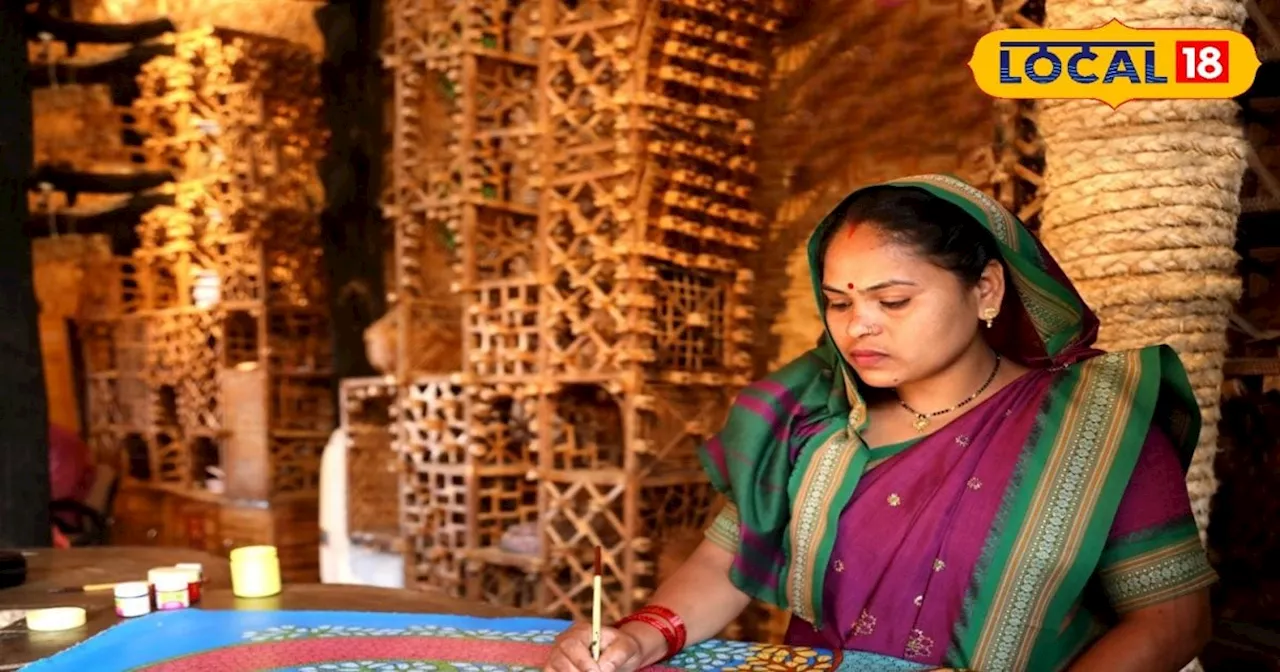 जल्दी हो गई शादी, फिर पति को बना लिया गुरु, 12th Pass महिला की पेंटिंग के बड़े-बड़े लोग मुरीद