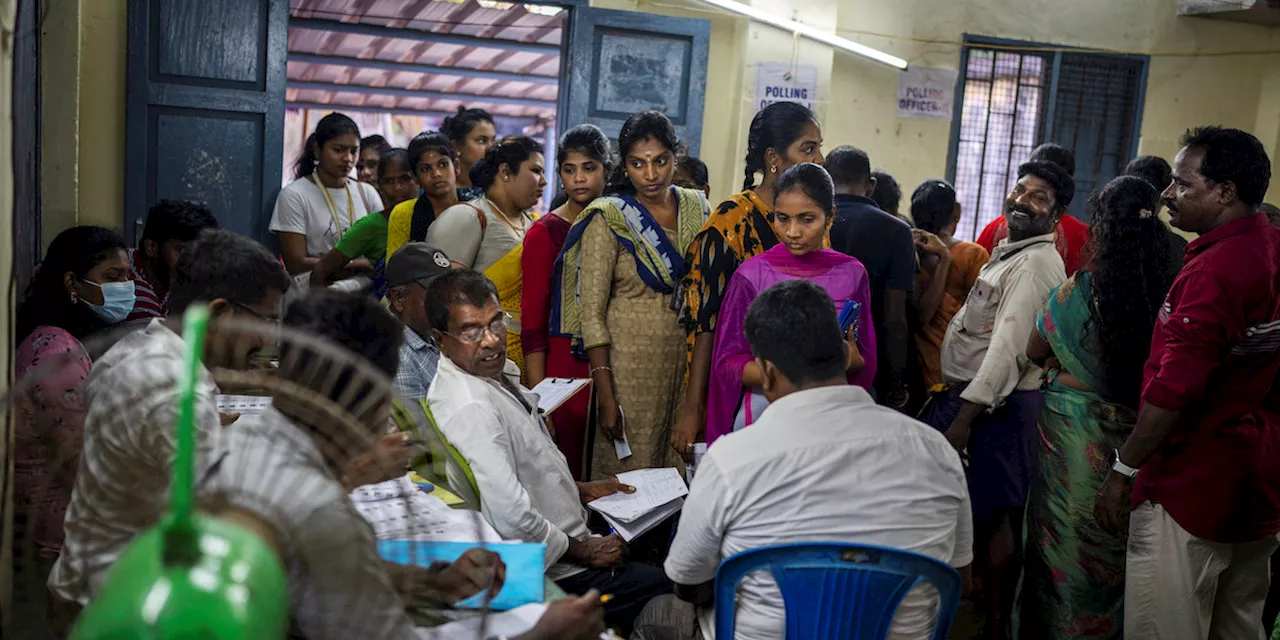 Le foto della prima delle molte fasi delle elezioni in India