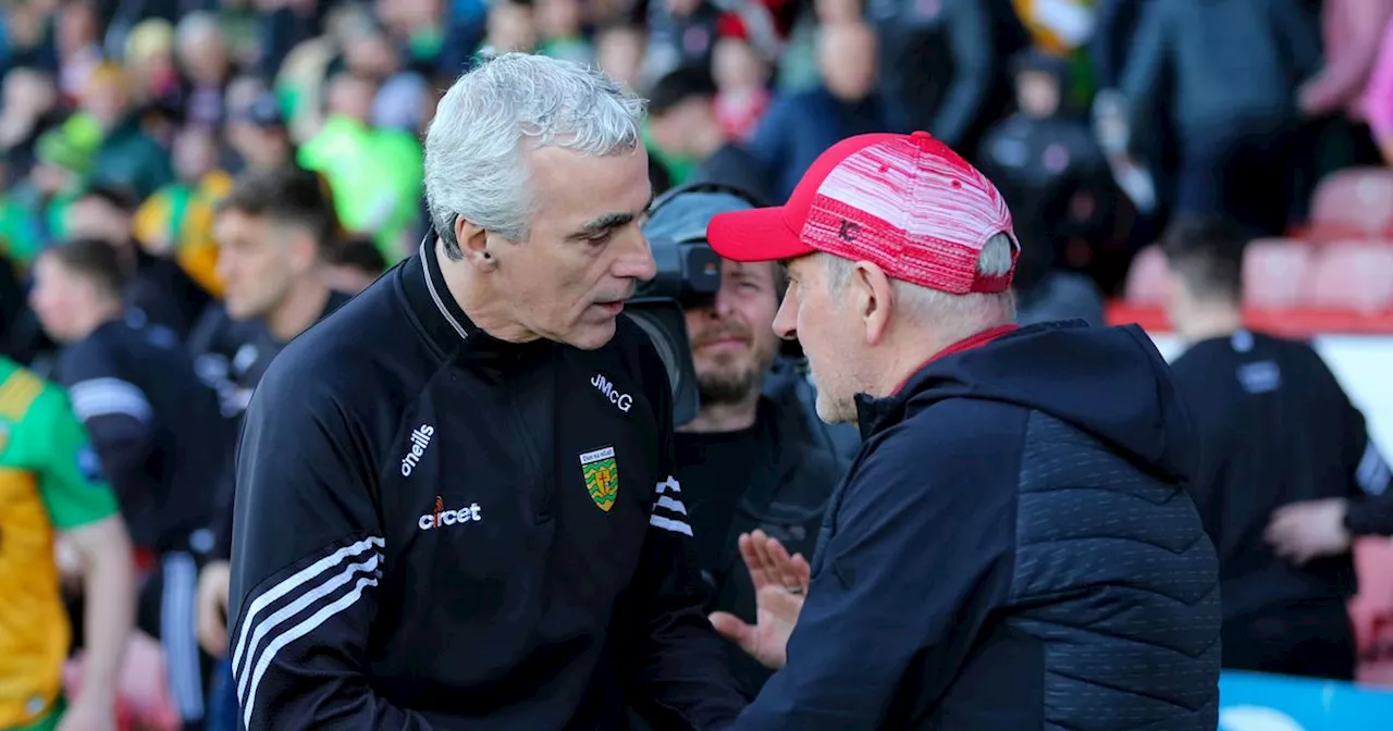 Ciaran Whelan gives damning assessment of Derry’s loss to Donegal