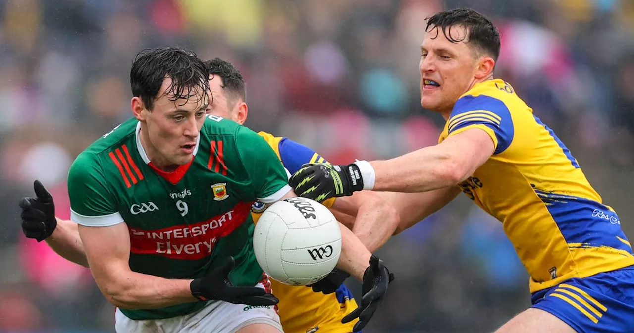 What time and TV channel is Roscommon v Mayo on today?