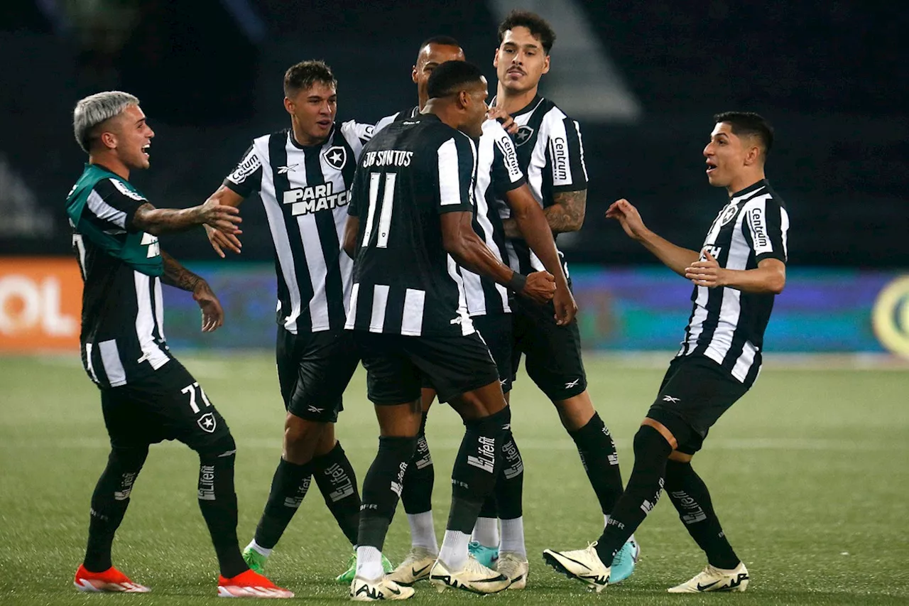 Botafogo goleia o Juventude e vence a segunda seguida no Brasileirão