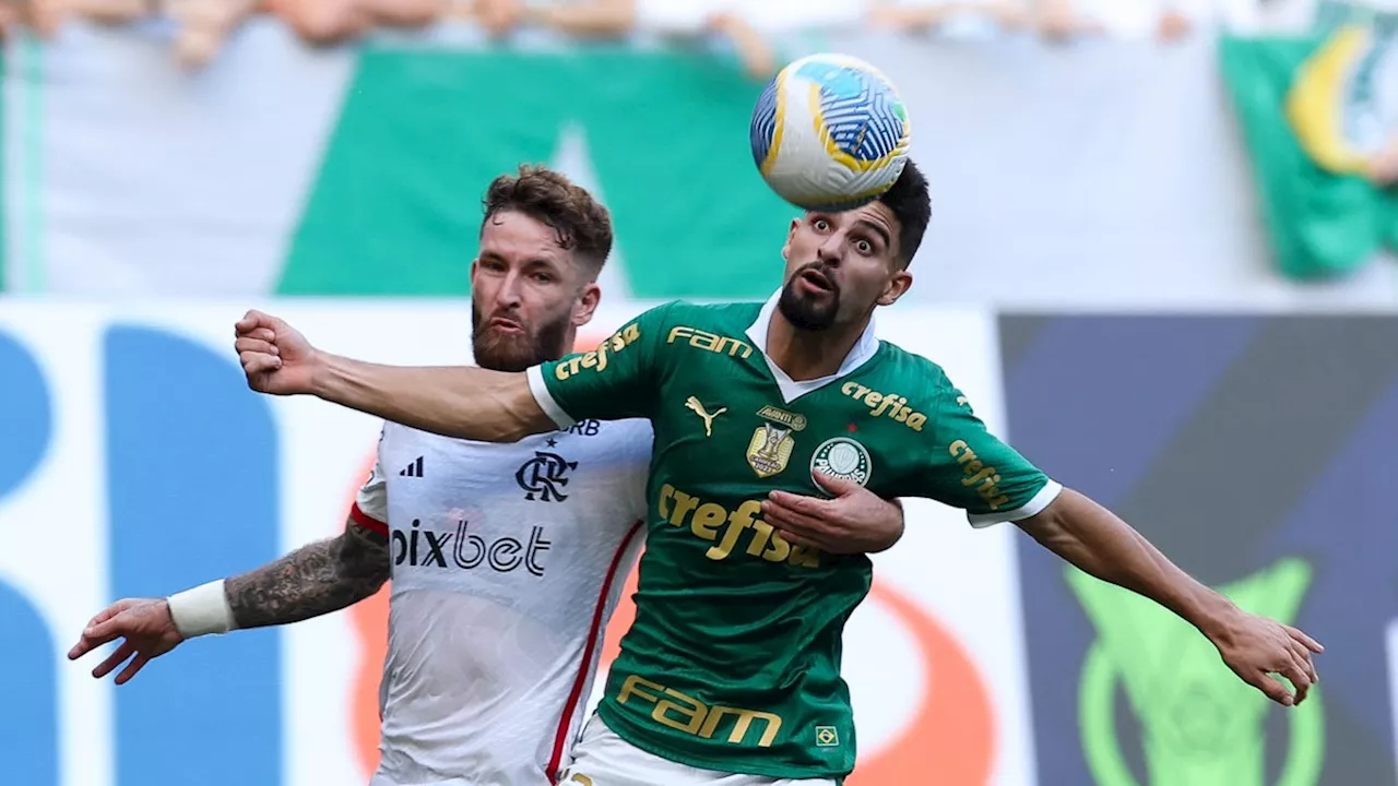 Flamengo e Palmeiras empatam em 0 a 0 no Allianz Parque