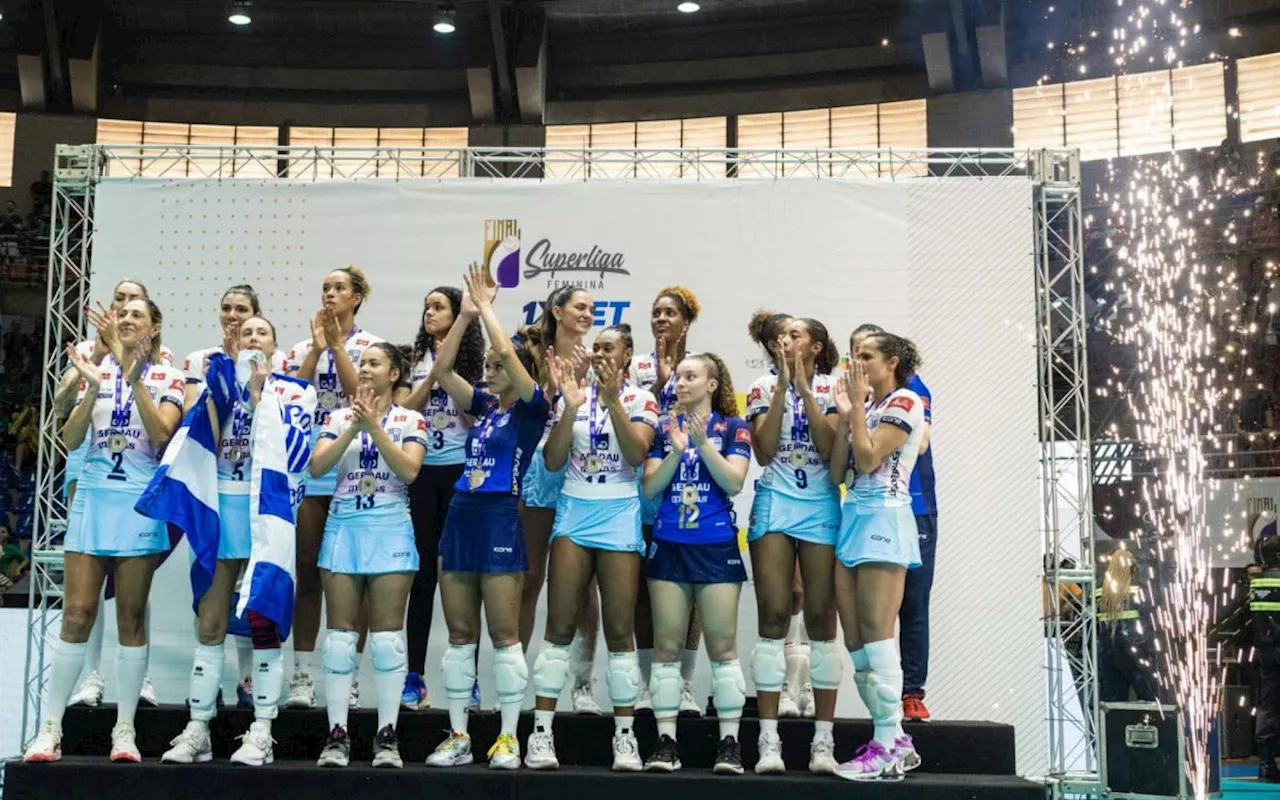 Minas conquista a Superliga feminina de vôlei com vitória sobre o Praia Clube