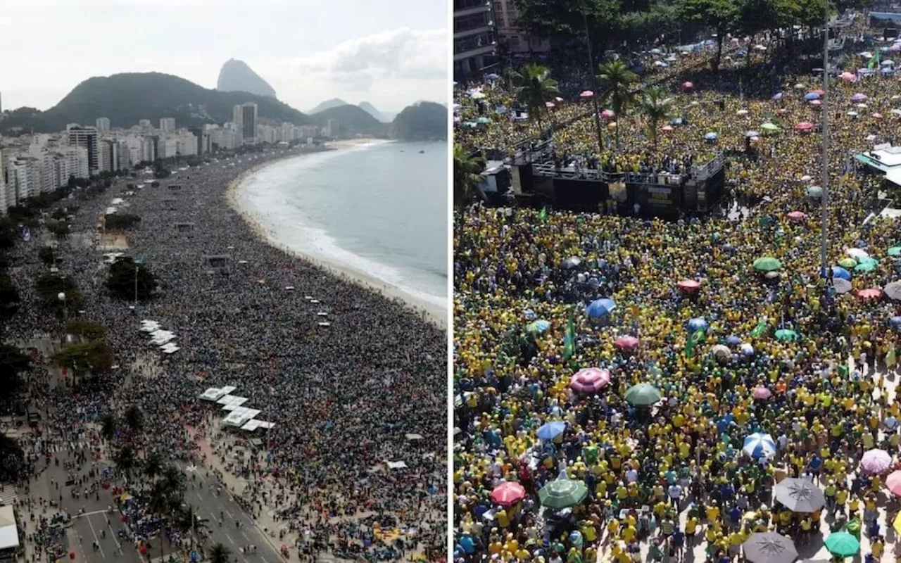 Ministro de Lula lembra visita do Papa ao Rio em dia de ato de Bolsonaro