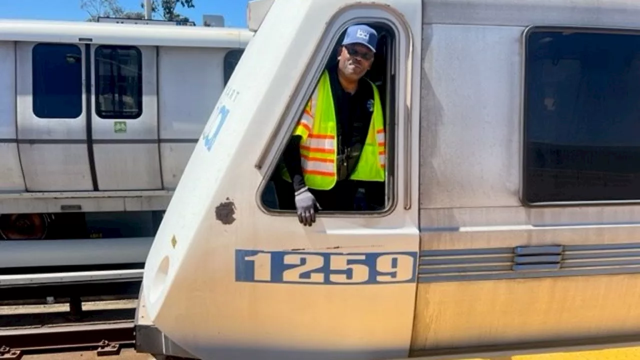 Final run of BART's first fleet of train cars