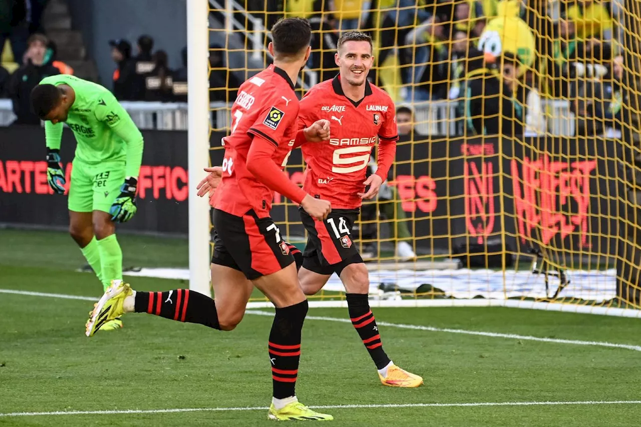 Ligue 1: Rennes redémarre en trombe, Lens en petites foulées