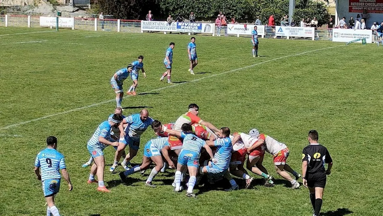 Rugby amateur : Gimont sur son '32' et valide son ticket pour la Fédérale 2