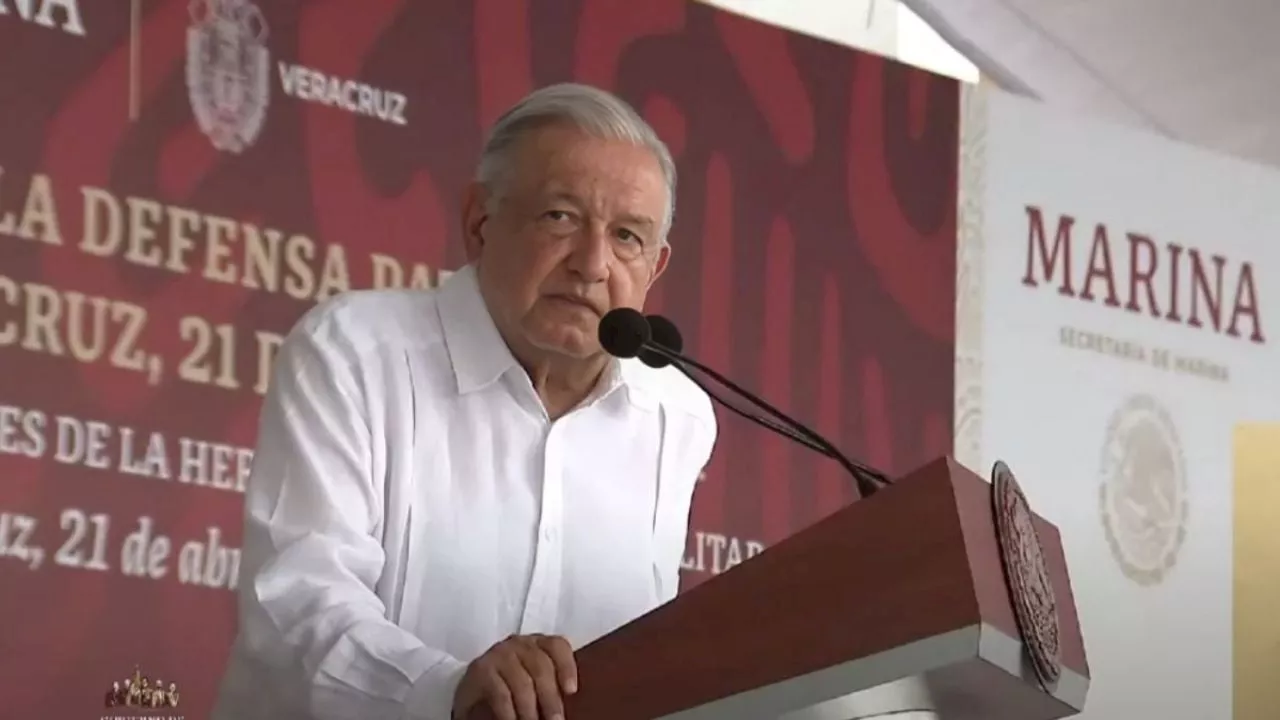 AMLO presume relación con EU en aniversario de gesta heroica de Veracruz