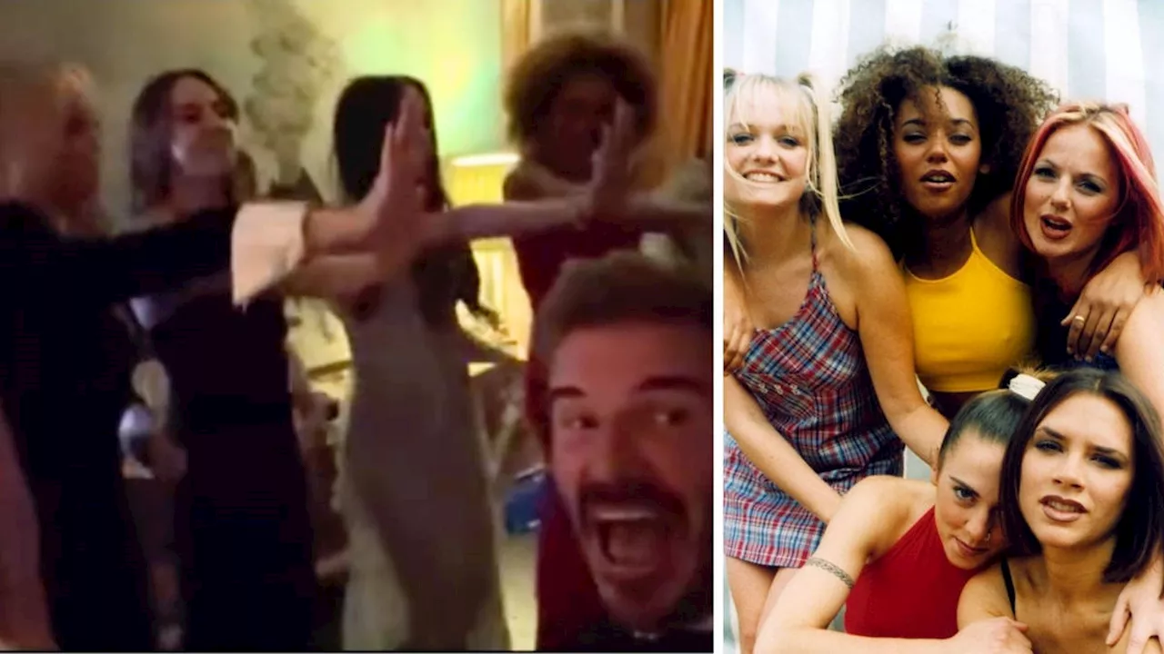 Spice Girls reunite at Victoria Beckham's lavish 50th birthday party attended by A-list guests