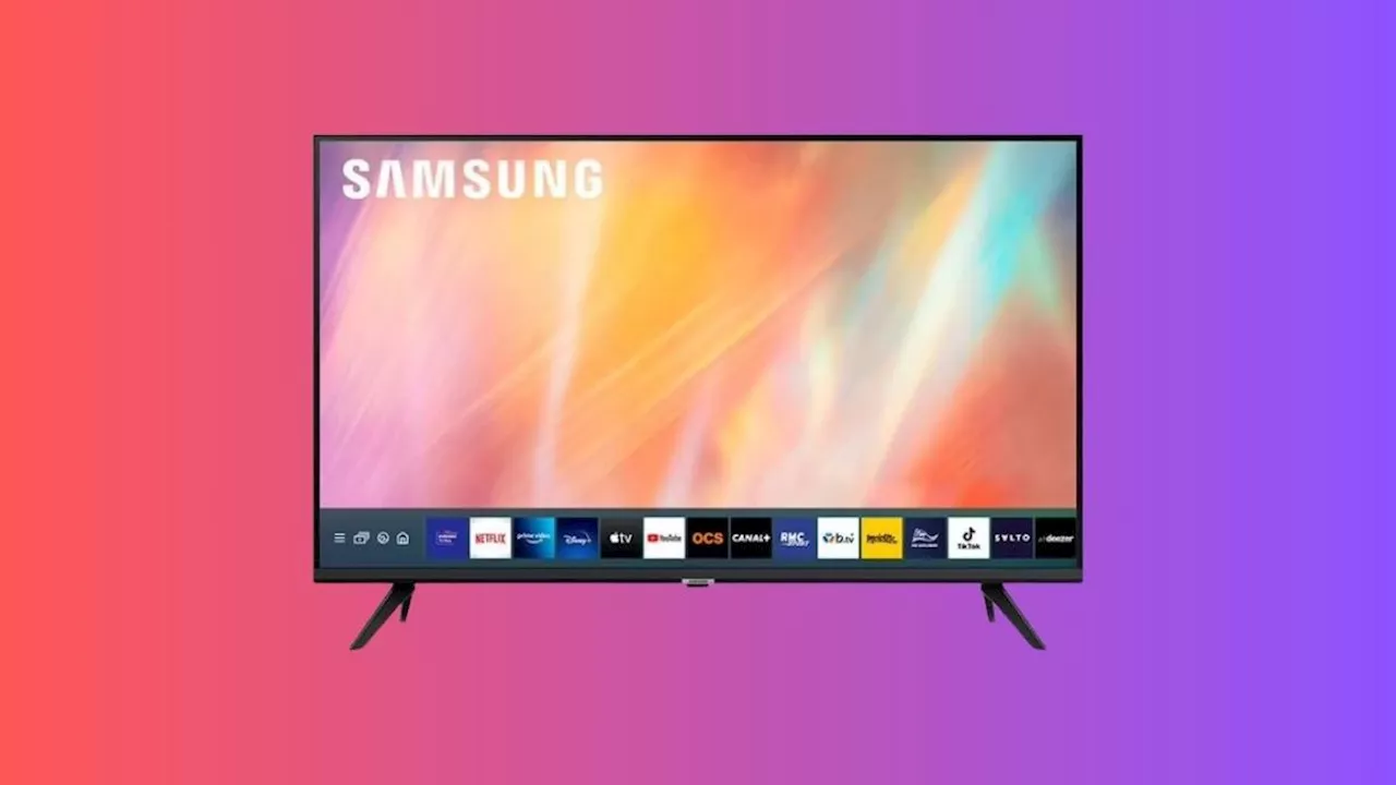 Grâce à cette promo choc, cette TV Samsung de 75 pouces devient plus abordable chez Cdiscount