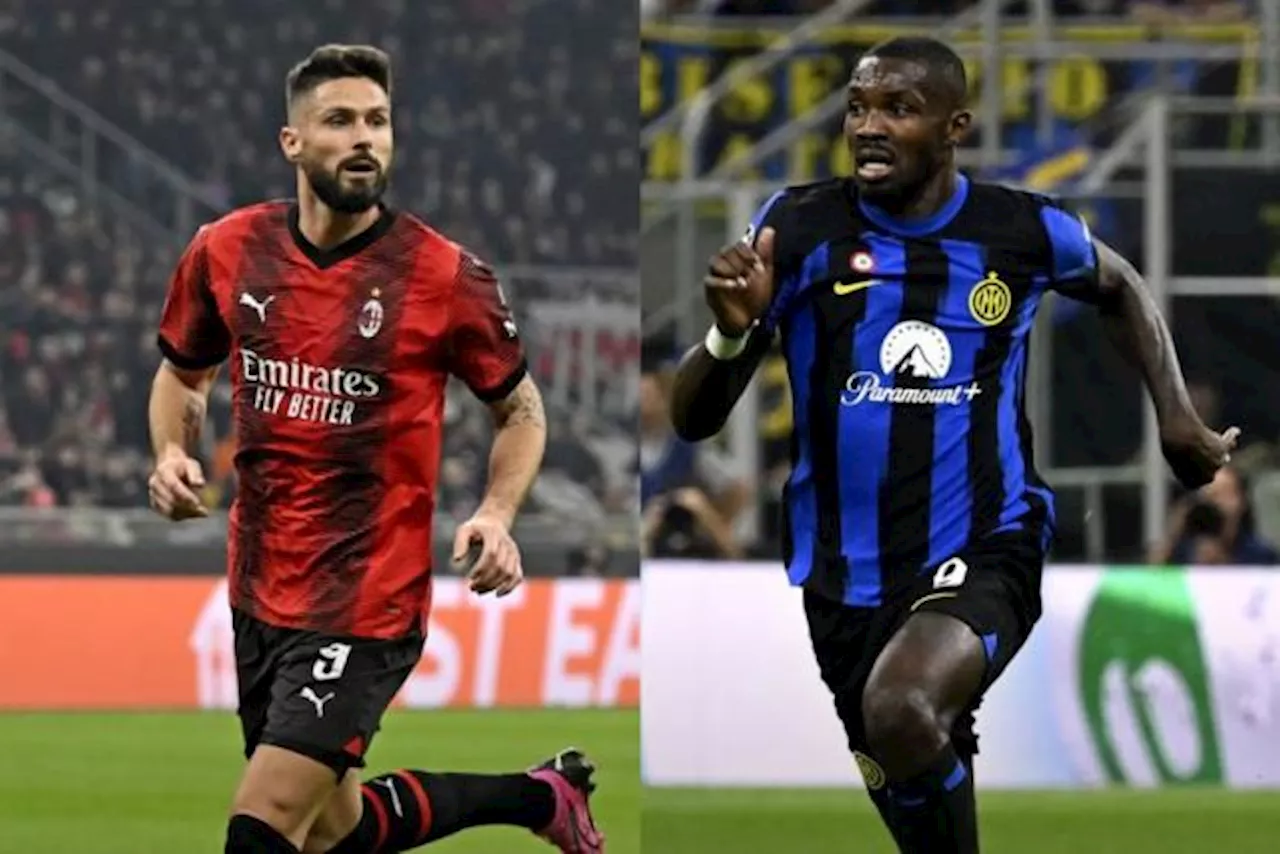 Giroud-Thuram : où en sont les avant-centres des Bleus avant le derby milanais ?