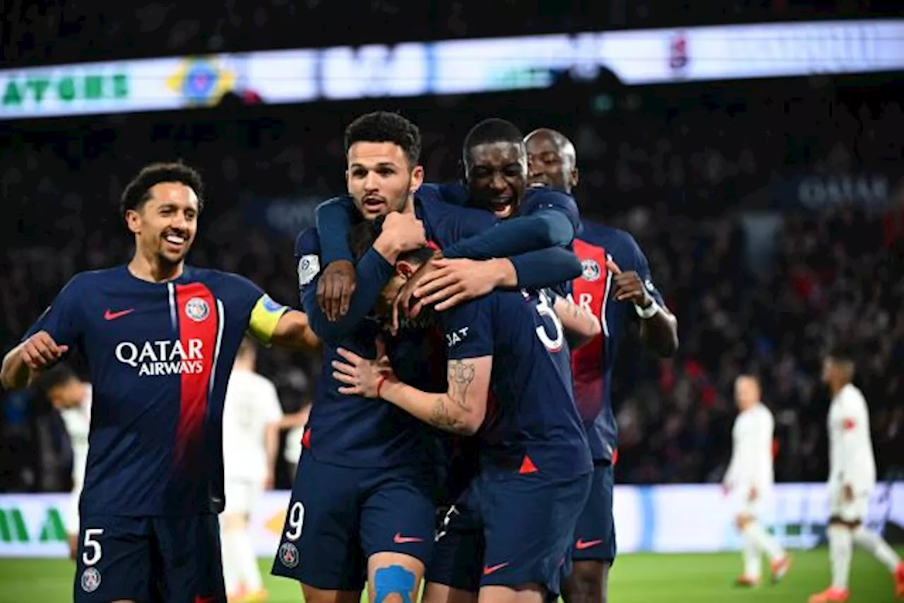 Le PSG bat l'OL au terme d'un match spectaculaire et se rapproche du titre de champion