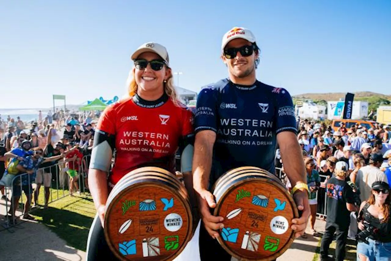 Margaret River Pro couronne Jack Robinson et Gabriela Bryan