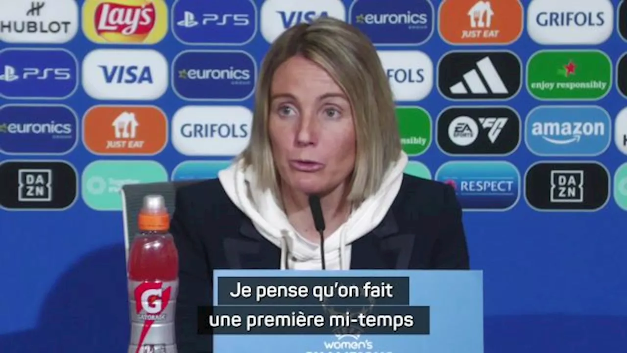 Sonia Bompastor, après la victoire de l'OL face au PSG : « Très fière de mes joueuses »