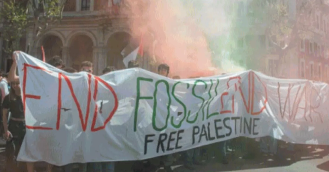 Se i fan di Greta Thunberg in piazza cantano &#034;Palestina libera&#034;...