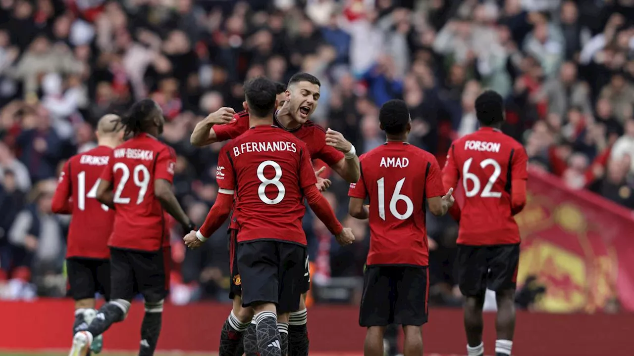 Buang Keunggulan 3-0, Manchester United Susah Payah Depak Coventry City di Semifinal Piala FA