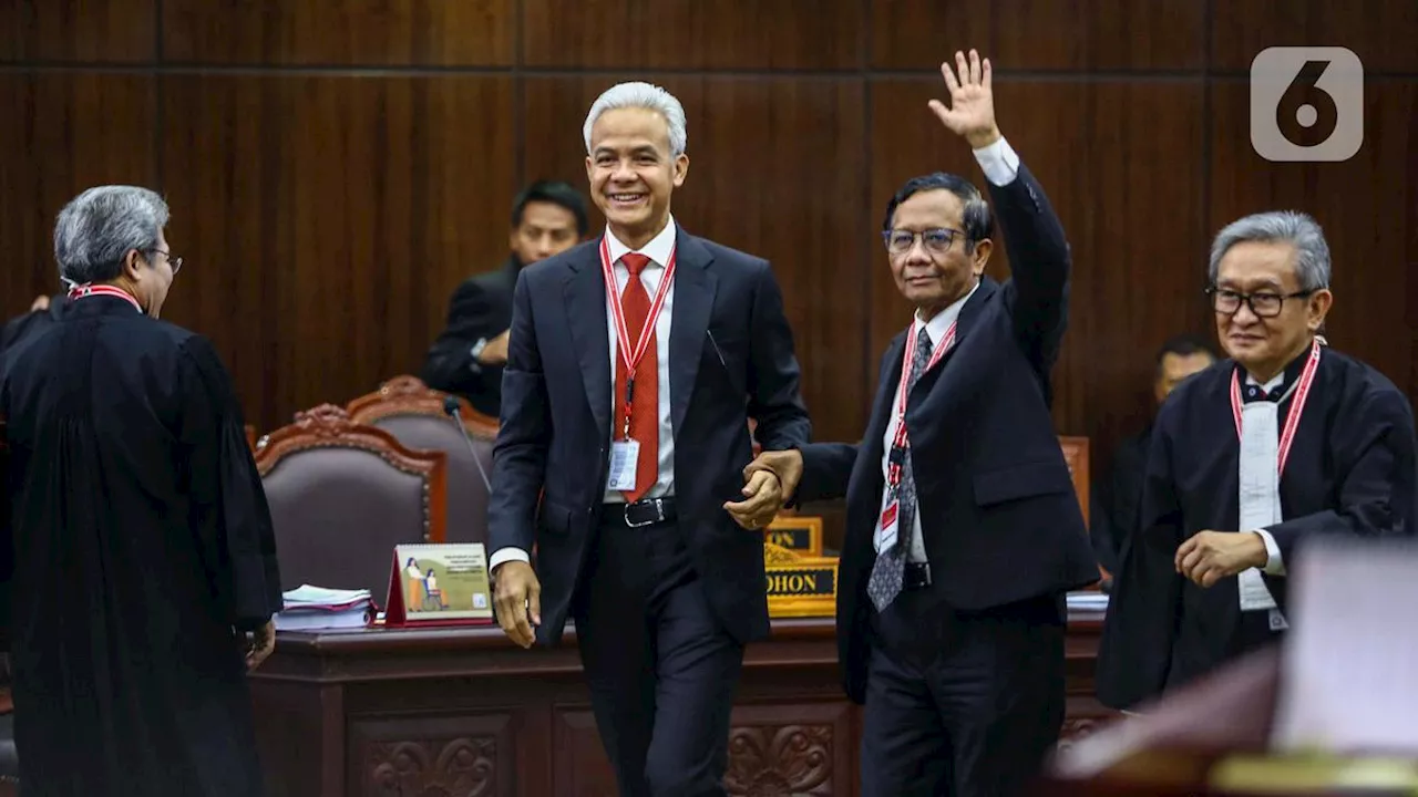 TPN: Ganjar-Mahfud Md Bakal Hadiri Sidang Putusan Sengketa Pilpres 2024 di MK