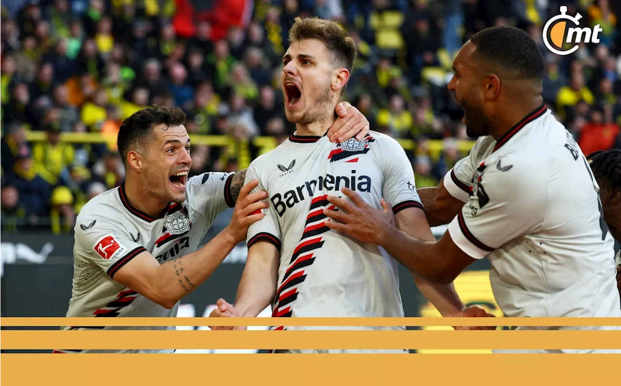 Leverkusen prolonga el invicto con empate agónico ante Dortmund