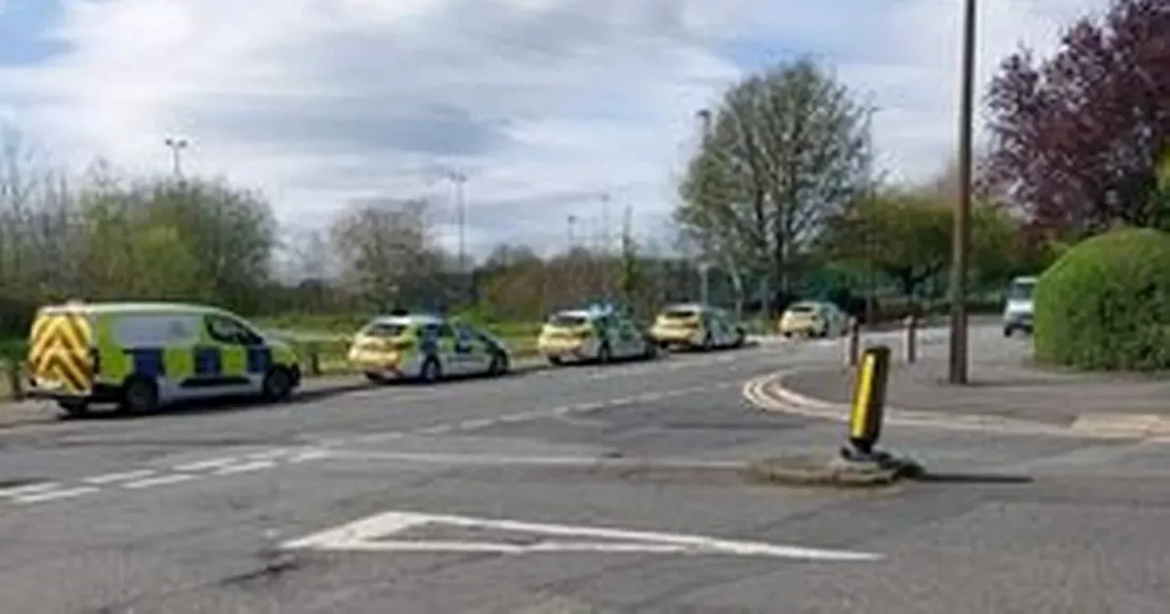 Police descend on Salford playing fields after 'unidentified item' found