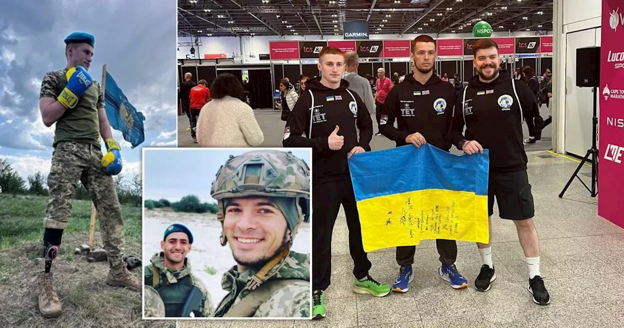 Ukrainian band of brothers will return to fight after London Marathon