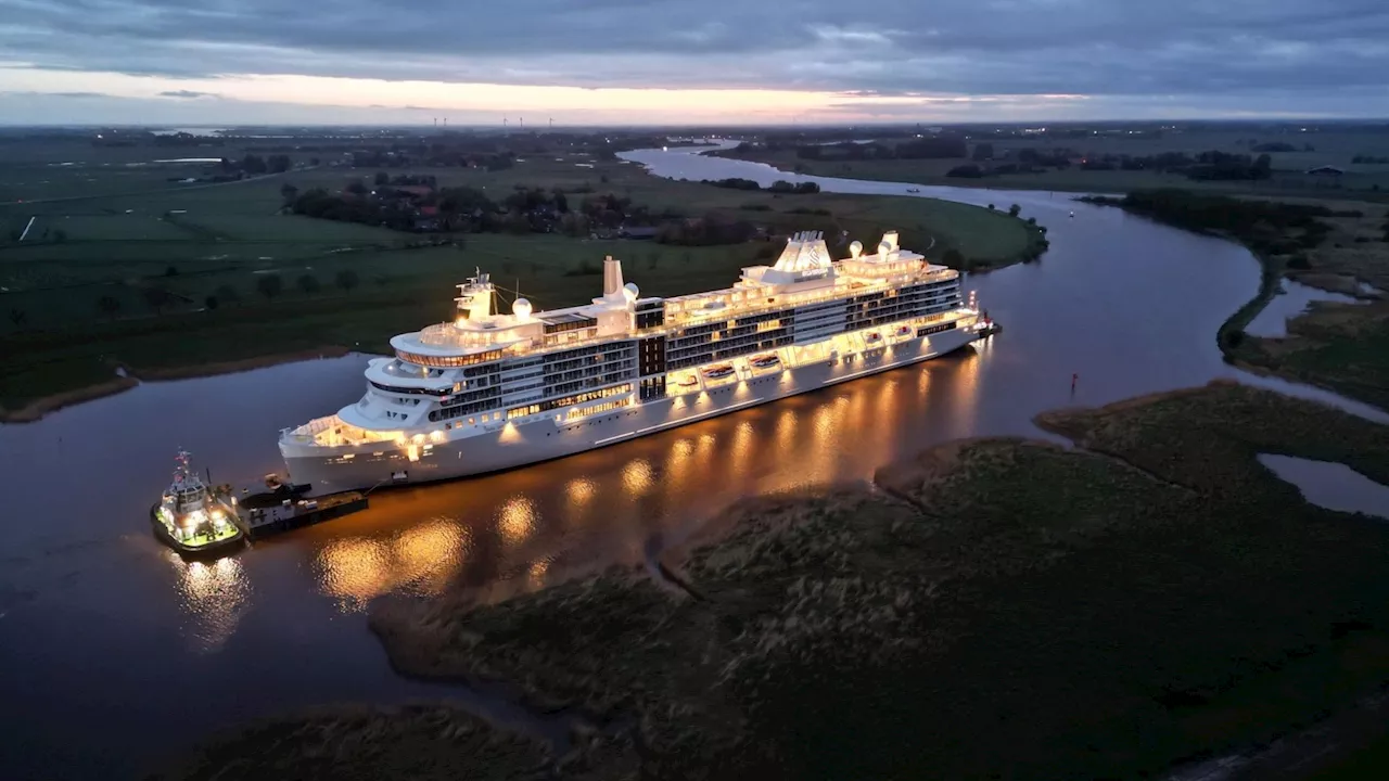 Kreuzfahrtriese „Silver Ray“ auf erster Fahrt