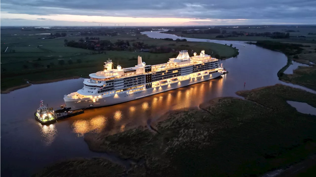 Meyer Werft überführt 'Ultra-Luxus'-Kreuzfahrtschiff 'Silver Ray'