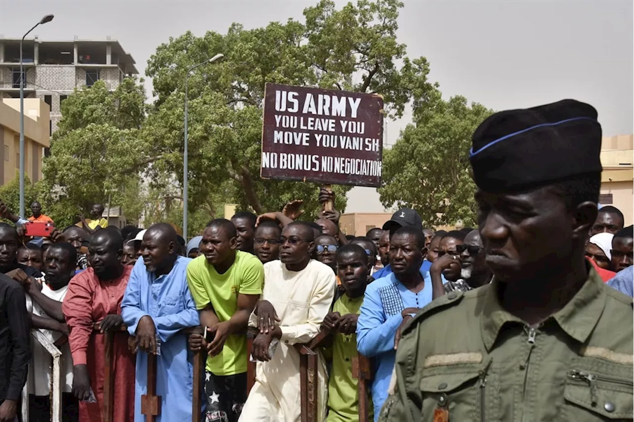 'Pack your bags': Hundreds in Niger tell US troops to go home