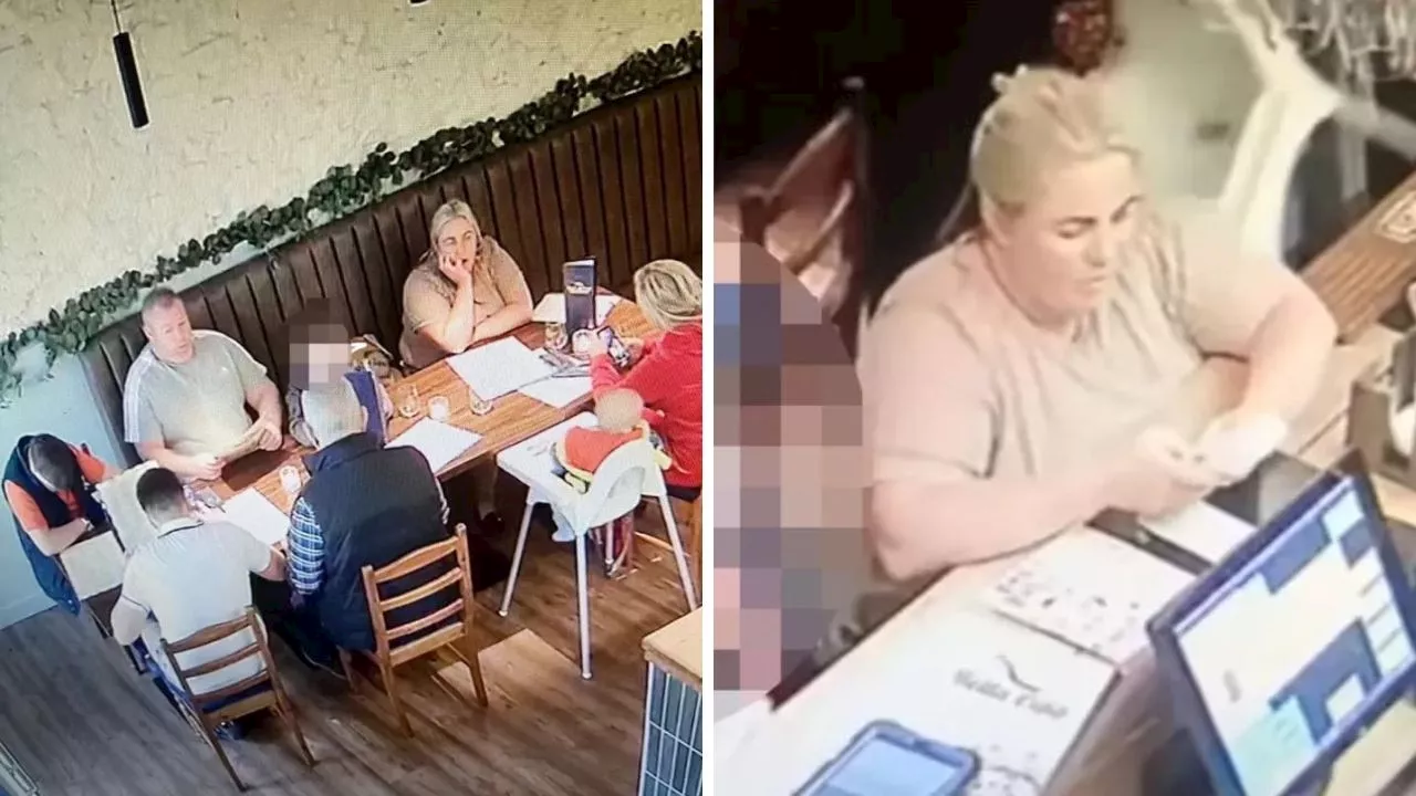 ‘Greedy’ family’s sneaky dine and dash