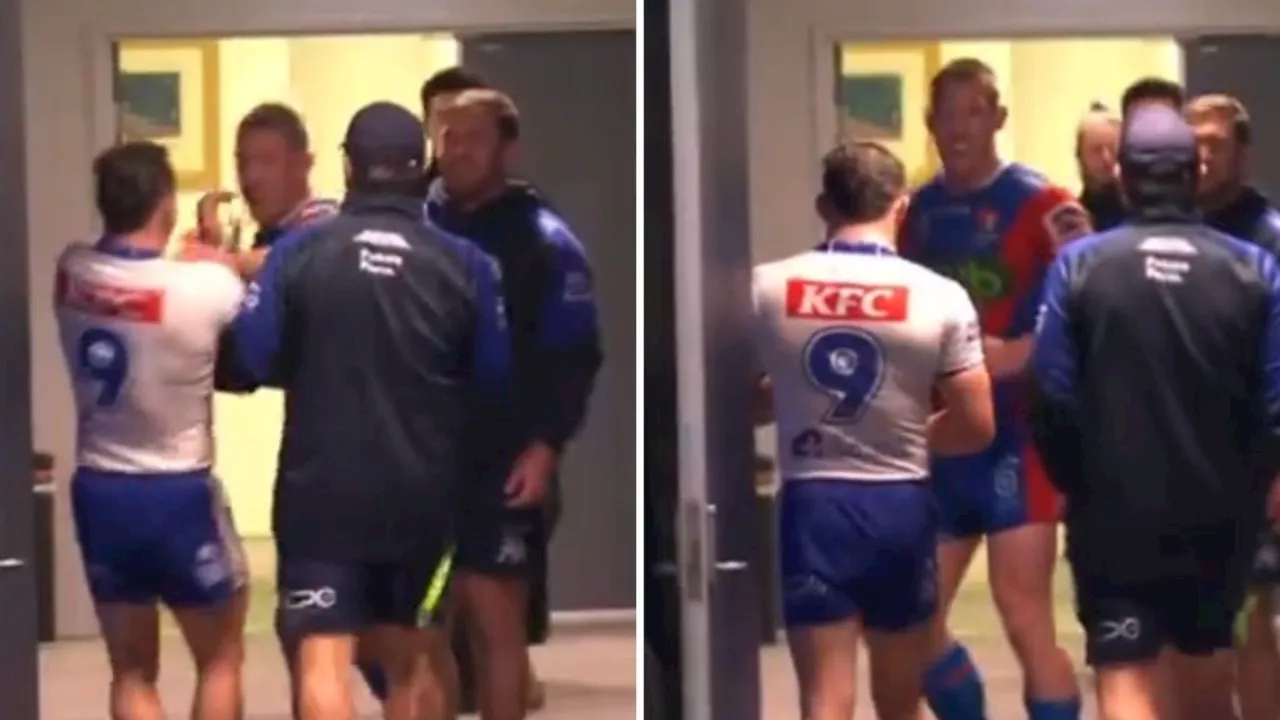 ‘Had to be dragged away’: Ugly NRL scenes