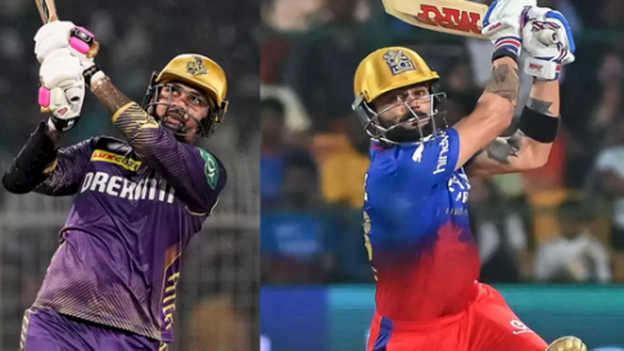 KKR vs RCB Head to Head : कोलकाता और बेंगलुरु में किसका पलड़ा है भारी? जानें हेड टू हेड रिकॉर्ड